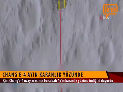 Çin’in Uzay Aracı Chang’e-4 Ay’ın Karanlık Yüzünde