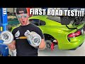 Flying To Texas to Reveal My 1,500HP TWIN TURBO VIPER!!! *First Ride Along!*