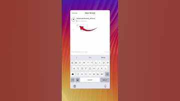 Instagram Threads: How to upload video on Threads app #shorts #instagramthreads