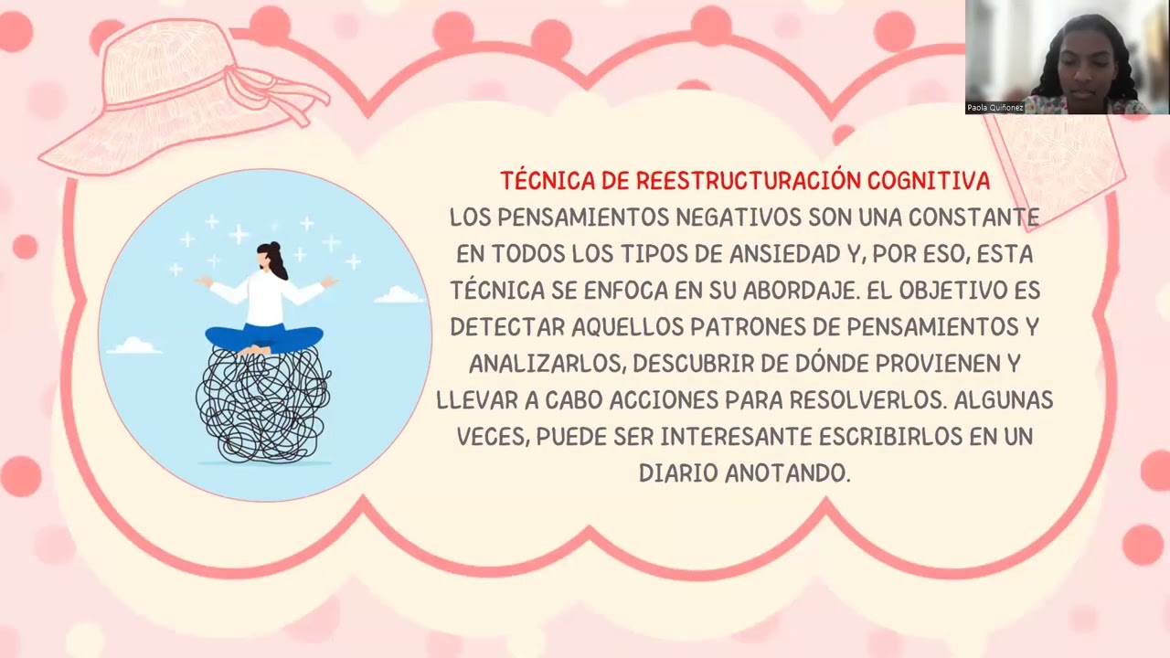 TÉCNICAS PARA CONTROLAR LA ANSIEDAD