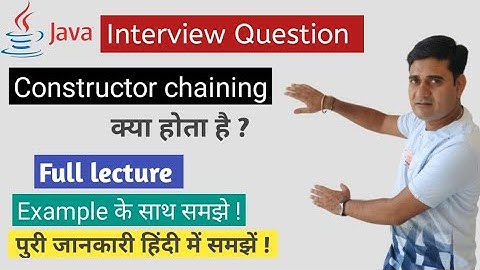 this constructor in java | constructor chaining in java