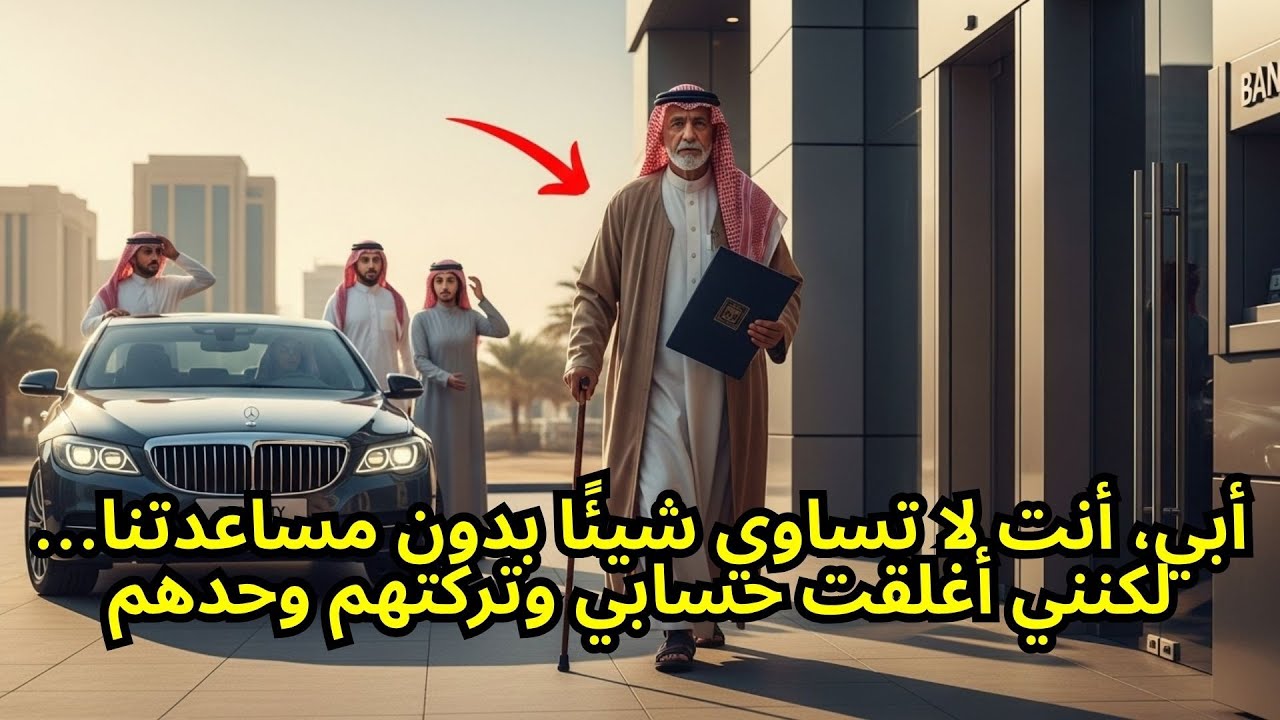 أبي، أنت لا تساوي شيئًا بدون مساعدتنا… لكنني أغلقت حسابي وتركتهم وحدهم