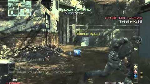 MW3 aon quick streak
