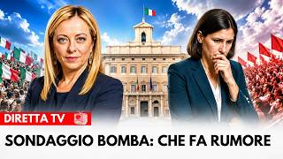 Sondaggio tg3 centrodestra in testa opposizione in difficoltà