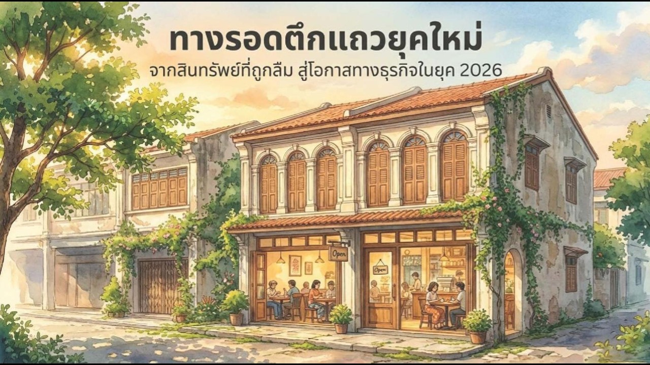 หมดยุคตึกแถว ทำไมตึกแถวถึงโดนทิ้งร้าง? เจาะลึกทางรอดและไอเดียชุบชีวิตอสังหาฯ รุ่นพ่อให้กลับมาทำเงิน