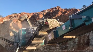 Powerscreen Trakpactor 550 RAW POWER!!