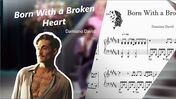 Thumbnail of Born With a Broken Heart - Damiano David | Piano Cover