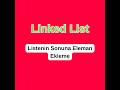 Veri Yapıları: Linked List Insert | Listenin Sonuna Eleman Ekleme (Basit Anlatım)