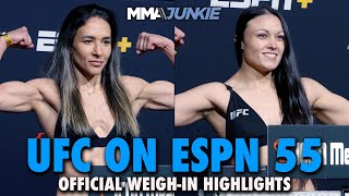 UFC on ESPN 55 WeighIn Highlights: Two Fighters Heavy – Including 2.5Pound Miss
