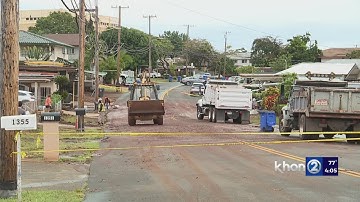 Pearl City residents continue clean up efforts after heavy rain pounds area