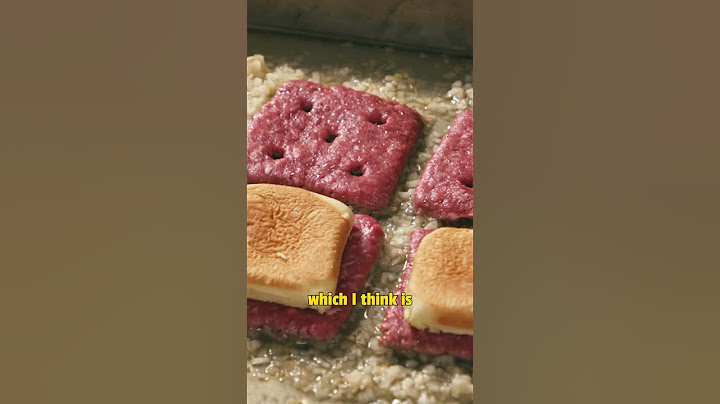 How to make an AUTHENTIC White Castle slider 🍔