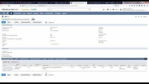 11.View PO Vendor Bill GL Impact