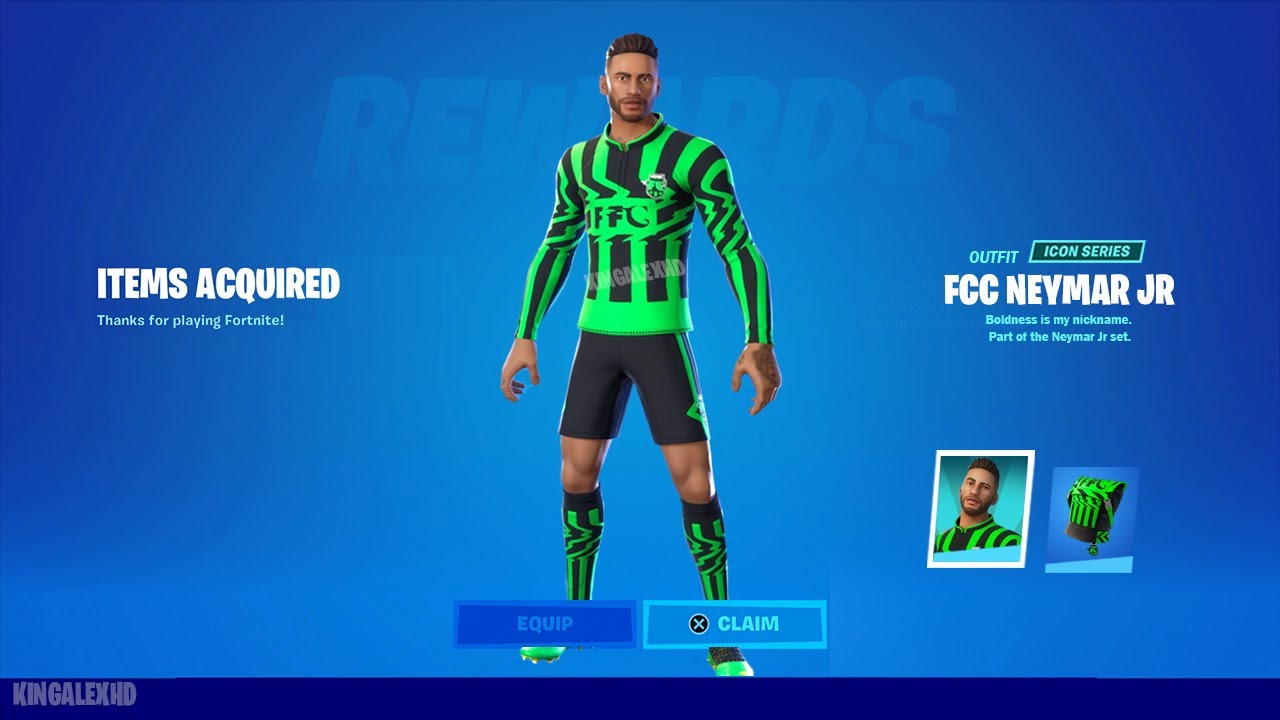 FFC Neymar Jr –Fortnite RARE