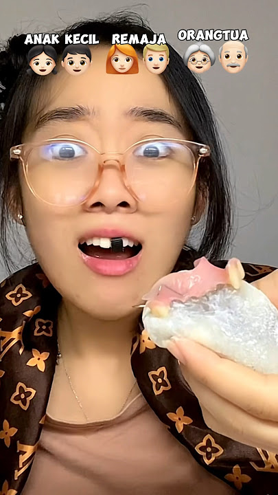 MY PARENTS' FALSE TEETH FELL OUT WHILE EATING MOCHI!!