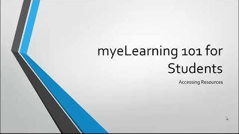 Accessing, Saving and Printing Resources (Course Reading Materials etc) in Your myeLearning Course