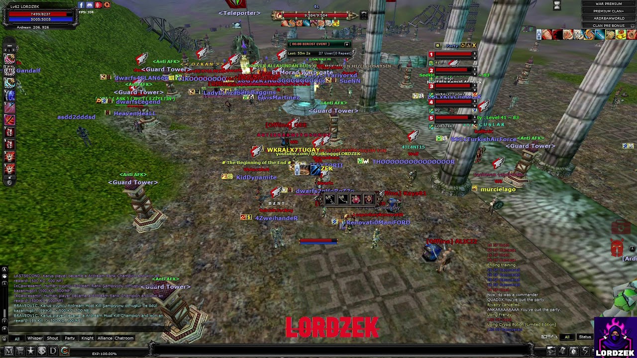 LORDZEK HARD MELE PK  📢   PK 🔥62/1 Pk ServerTrailer 