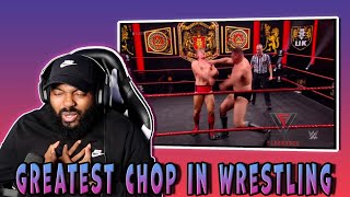 Greatest Chops In Wrestling History | Compilation (Reaction)
