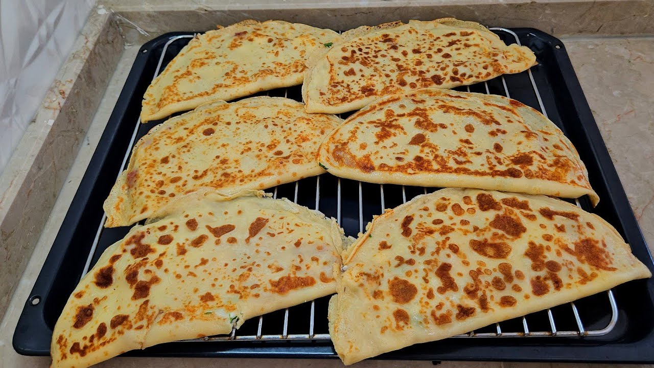 👉HAMUR YOĞURMAK YOK 👉YUFKA AÇMAK YOK 👉HAFTA SONU KAHVALTISINA KOLAY ve PRATİK KREP BÖREK #trending 