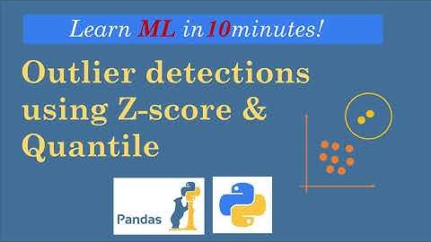 Outlier detection & removal using Zscore & Quantile | Python