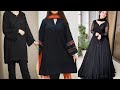 Black dress designs ideas 😍#fashiondesign #trending #dress #design2025