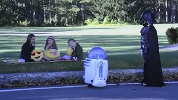 Star Wars Toys: Darth Vader vs Remote Control R2-D2 (Video) Extended Edition