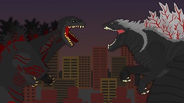 Shin Godzilla vs Godzilla Singular Point  |  EPIC BATTLE  |  Shin vs Ultima