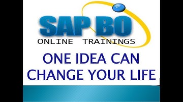 SAP BusinessObjects Design Studio training