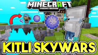 YEPYENİ MİNİGAME!! | Kitli SkyWars | Minecraft PE