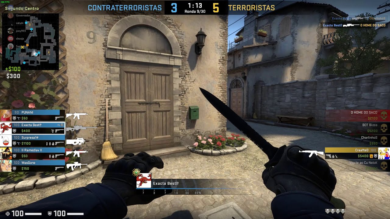 CS: Global Offensive 5 bullets, 5 kills - YouTube