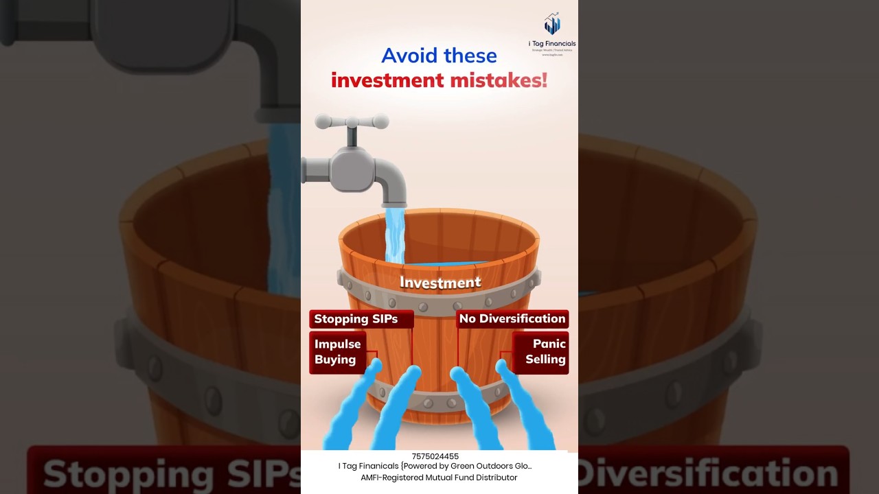 Avoid These Common Investment Mistakes! | I Tag Financials 