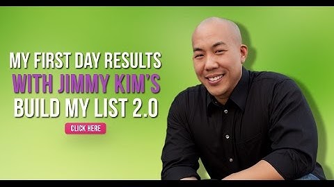 My First Day Results With Jimmy Kim