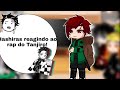 Hashiras reagindo ao rap do Tanjiro! (Fraqueza dos onis) 🍥Helo Uzumaki 🍥
