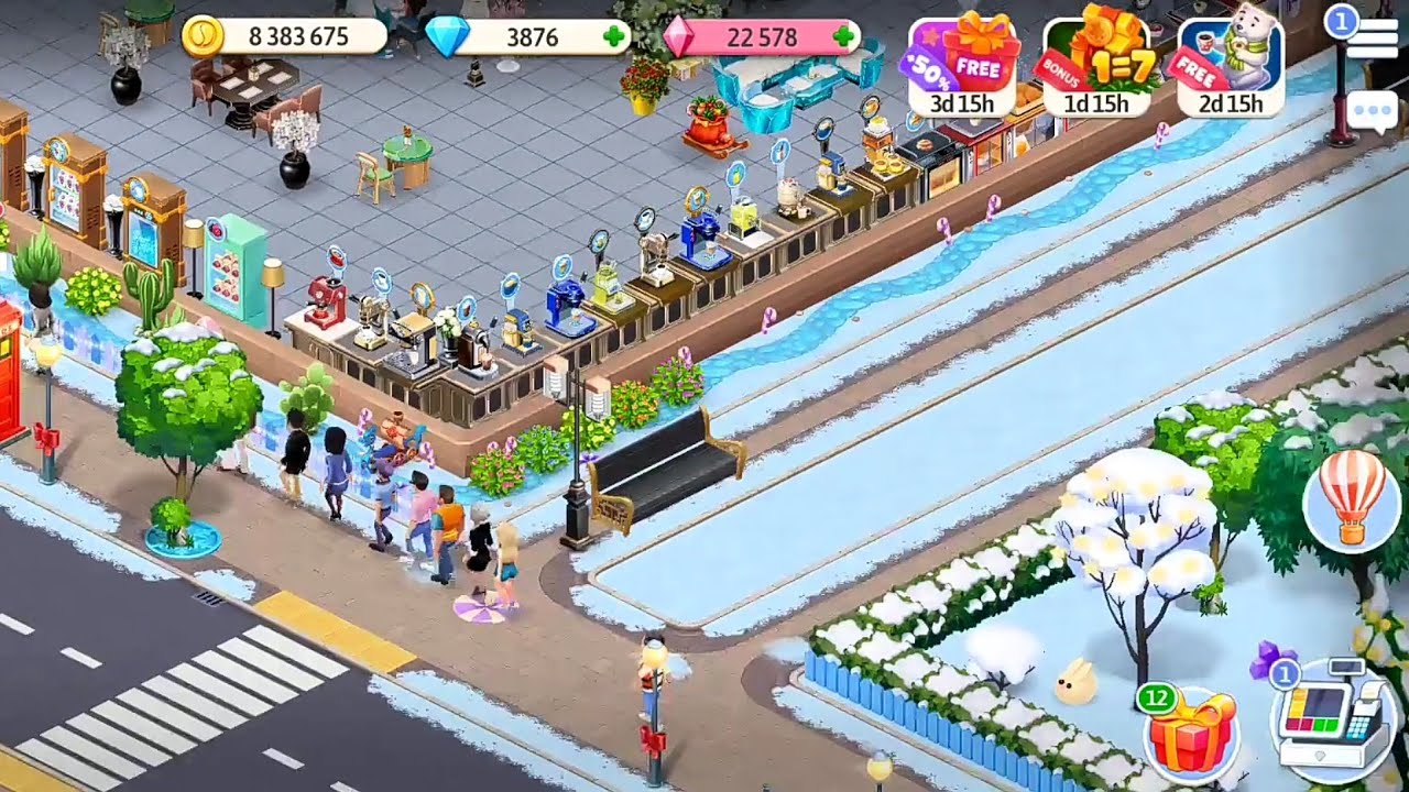 My Cafe ☕️ | All characters together at the cafe |