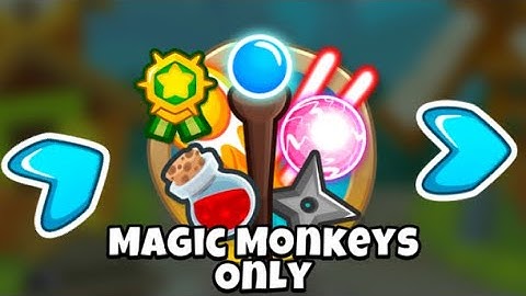 BTD6–Scrapyard—Magic Monkeys Only—No Monkey Knowledge + No Hero