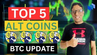 TOP 5 ALT COINS For Upcoming Dump | Bitcoin Analysis in Hindi  | BIG ALT COINS UDPATE