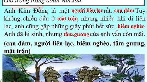 Luyện từ và câu lớp 4 - Tuần 25 & 26 Mở rộng vốn từ: Dũng cảm.