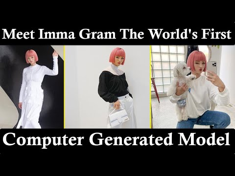 The Most Unique Blogger Meet Imma Gram | The World's First Computer Generated Model In Japan