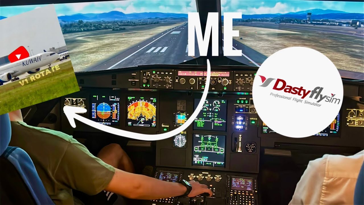 Dasty Flysim Landing Perfection: A320 Final Approach at DastyFlySim ️ - YouTube