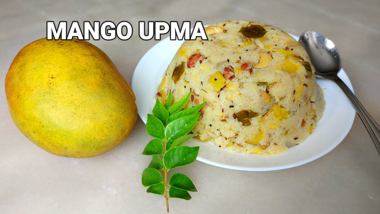 Mango Upma with measurements | Mamidi Kaaya Upma | Tasty Mango Sooji ...
