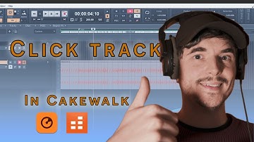 How to make and export a click track in Cakewalk by Bandlab and Sonar
