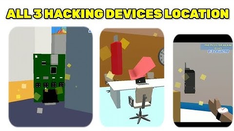 Dude Theft Wars: Find 3 Pieces For A Hacking Device #dudetheftwars #gameplay #hacker