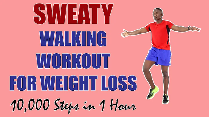 SWEATY Walking Workout for Weight Loss/ 10,000 Ste...