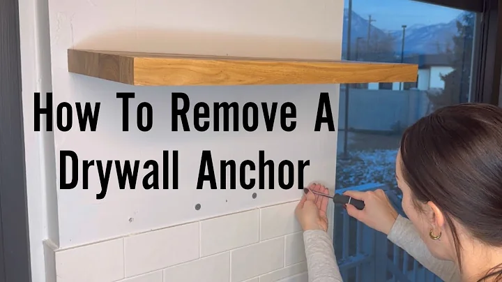 How To Easily Remove Drywall Anchors
