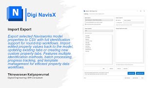 Digi NavisX Import Export