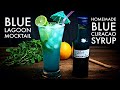 Blue Curacao Lemonade | Blue Lagoon Mocktail | How to Make Blue Curacao Syrup@My Lockdown Rasoi