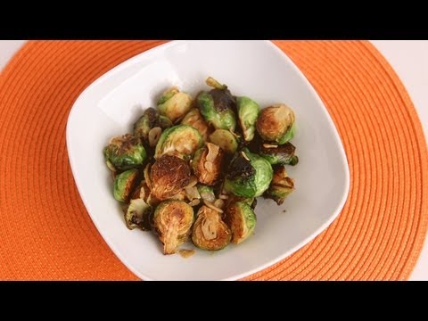 Garlic Brussels Sprouts Recipe - Laura Vitale - Laura in the Kitchen Episode 505
