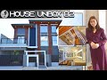 House unbox 82  modern design high ceilings  earth tones in pampangas premier subdivision