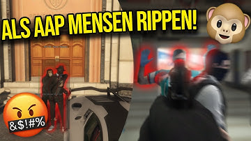 KLOTEN ALS AAP OP FIVEM SERVERS MET MOD MENU! #6 🐵🤬 | Fivem GTA Roleplay