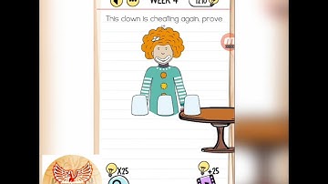 THIS CLOWN IS CHEATING AGAIN,PROVE //WEEK 4//BRAIN TEST #BRAINTEST#WEEK4