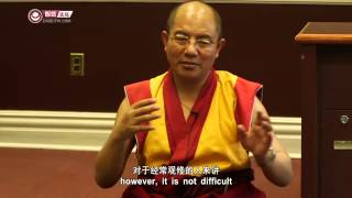 Khenpo Sodargye's talk @ Georgetown U: The way of Meditation